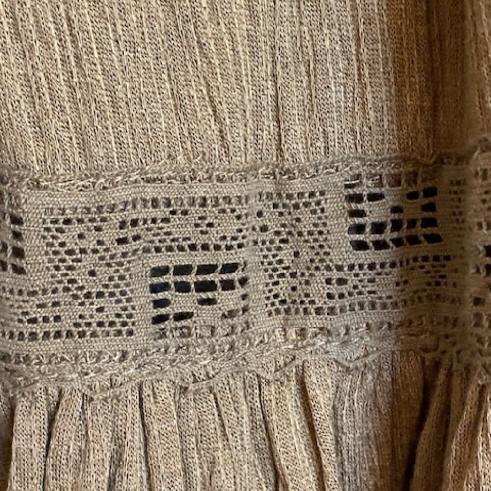 Free People Sweet Thing Tunic Mini Dress Lace Moss Size XS - Picture 11 of 16